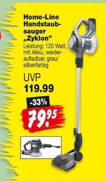 Home-Line Handstaubsauger „Zyklon“