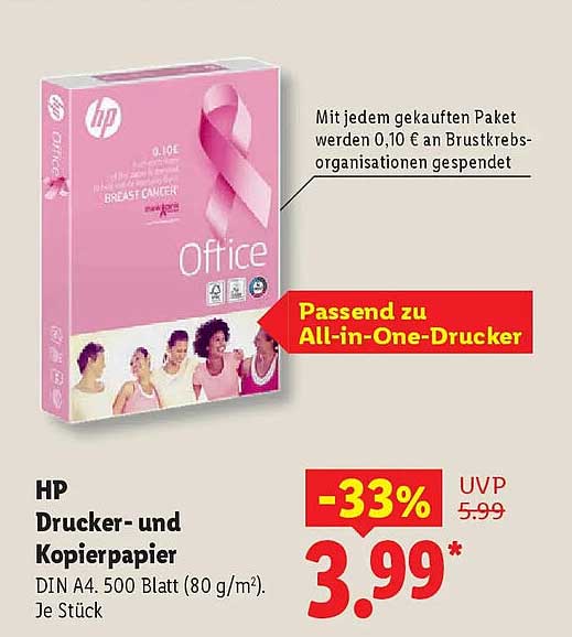 HP Drucker- und Kopierpapier