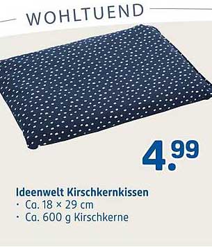 Ideenwelt Kirschkernkissen