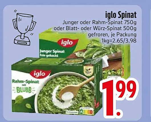 iglo Spinat