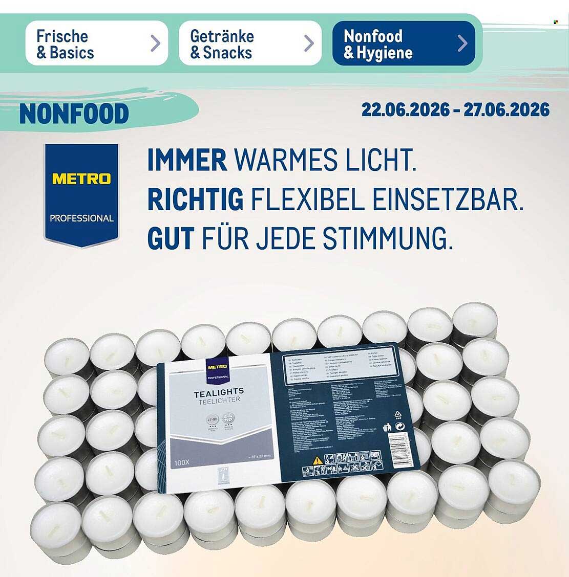 IMMER WARMES LICHT. RICHTIG FLEXIBEL EINSETZBAR. GUT FÜR JEDE STIMMUNG.