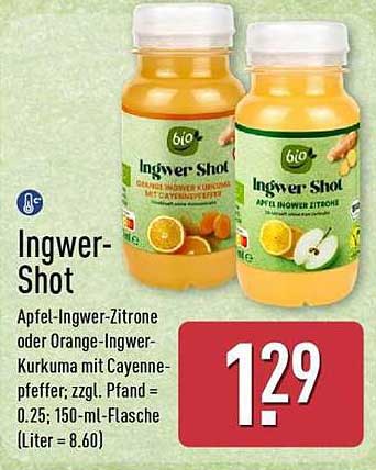 Ingwer-Shot