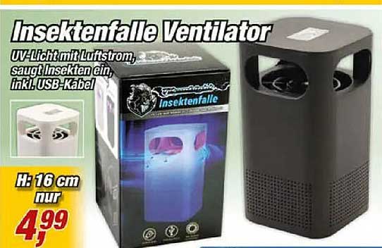 Insektenfalle Ventilator
