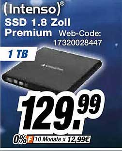 Intenso SSD 1.8 Zoll Premium