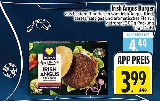Irish Angus Burger