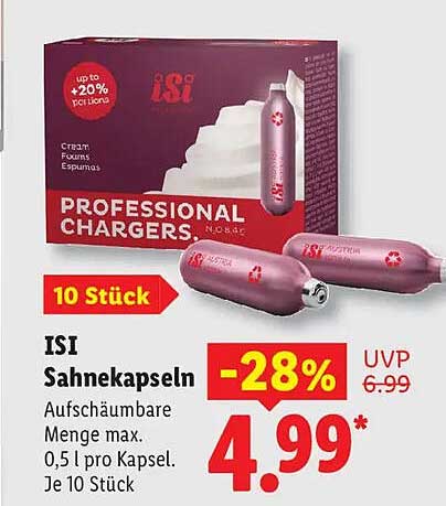 ISI Sahnekapseln