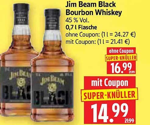 Jim Beam Black Bourbon Whiskey