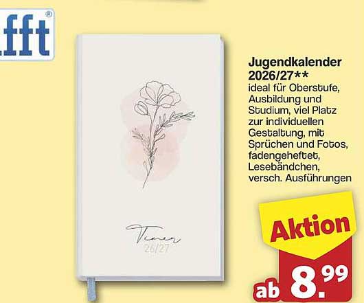 Jugendkalender 2026/27**