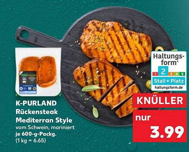 K-PURLAND Rückensteak Mediterran Style