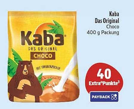 Kaba Das Original Choco 400 g Packung