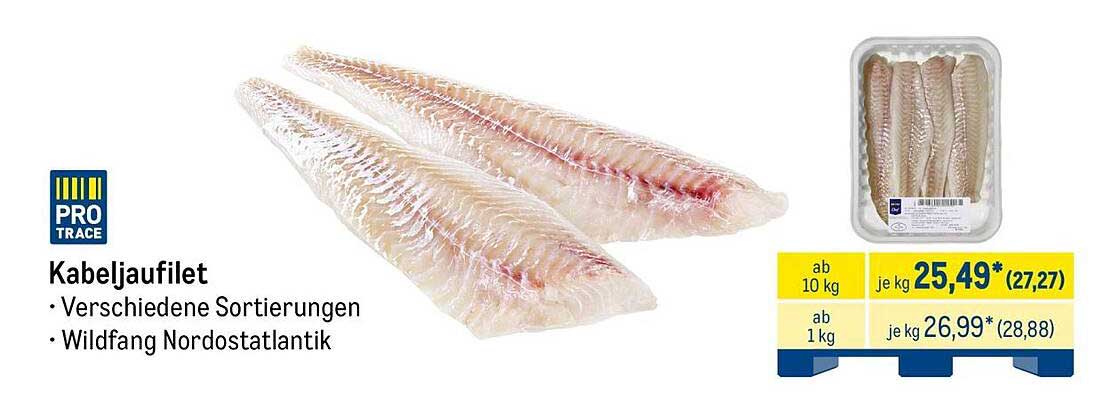 Kabeljaufilet