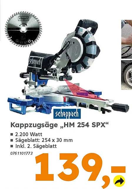 Kappzugsäge „HM 254 SPX“