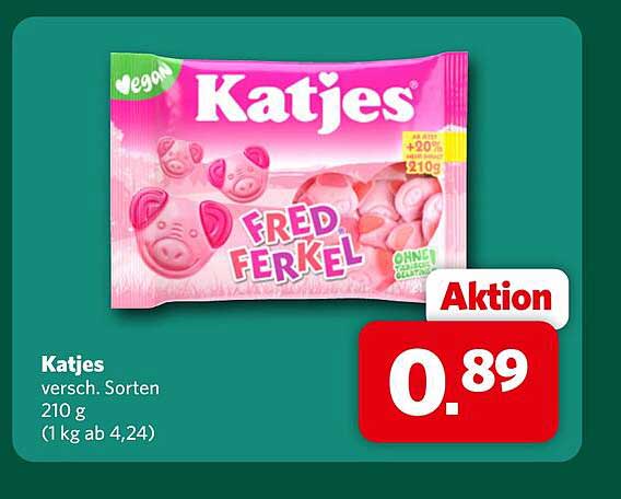 Katjes versch. Sorten 210 g