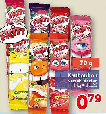 Kaubonbon versch. Sorten
