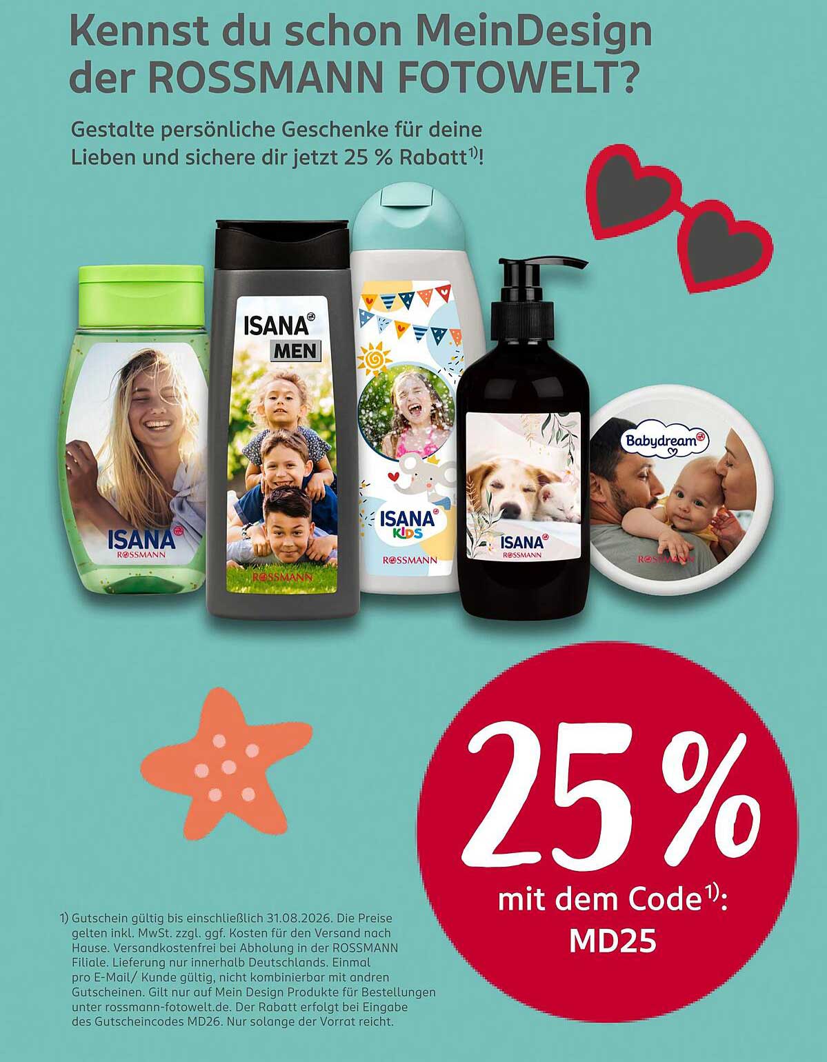 Kennst du schon MeinDesign der ROSSMANN FOTOWELT?