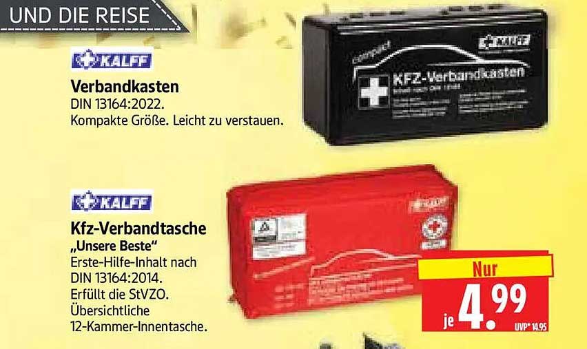 Kfz-Verbandstasche „Unsere Beste“