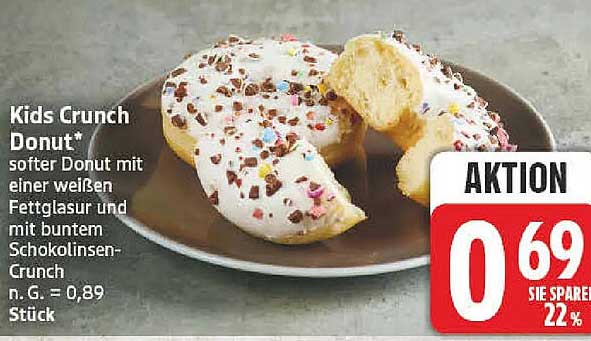 Kids Crunch Donut*