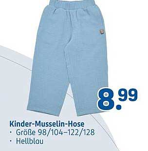 Kinder-Musselin-Hose