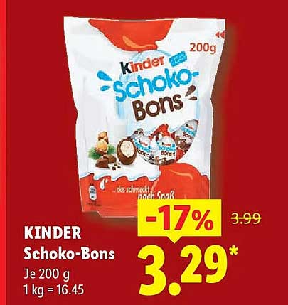 KINDER Schoko-Bons