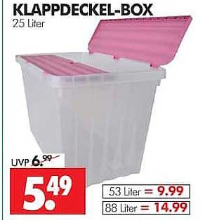 KLAPPDECKEL-BOX 25 Liter