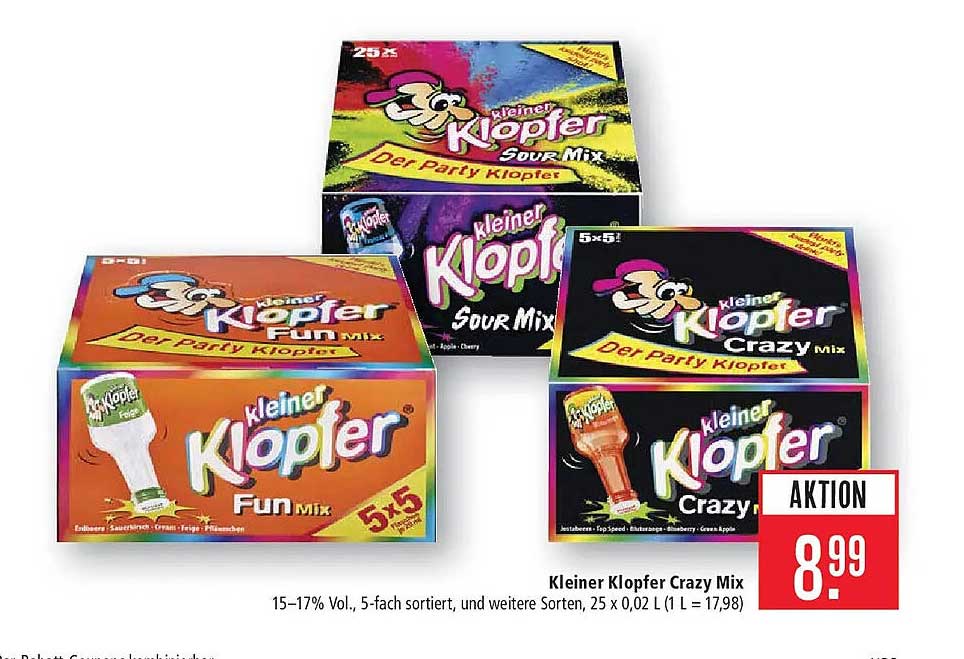 Kleiner Klopfer Crazy Mix