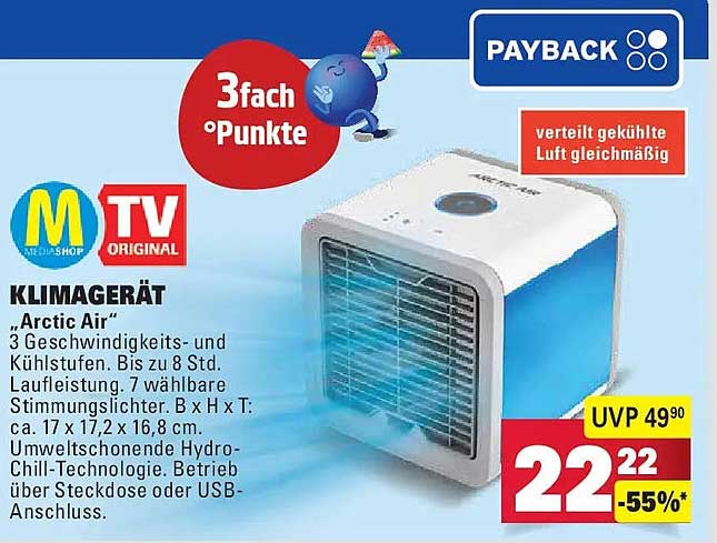 KLIMAGERÄT „Arctic Air“