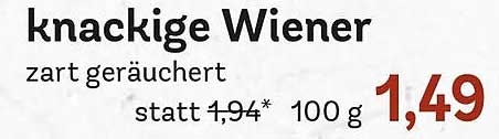 knackige Wiener