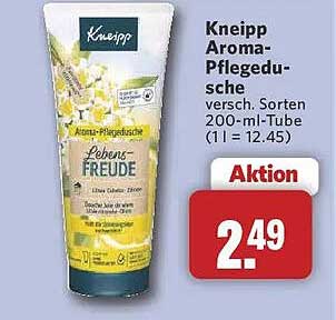 Kneipp Aroma-Pflegedusche versch. Sorten 200-ml-Tube (1 l = 12.45)
