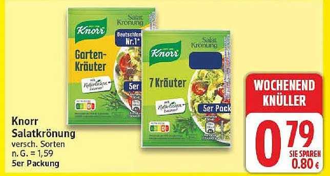Knorr Salatkrönung versch. Sorten