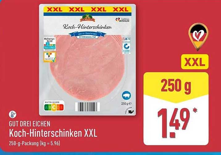 Koch-Hinterschinken XXL