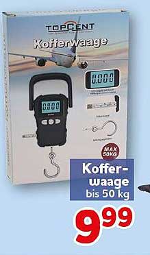 Kofferwaage bis 50 kg