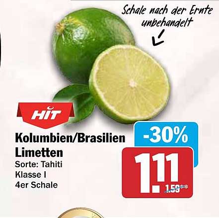 Kolumbien/Brasilien Limetten