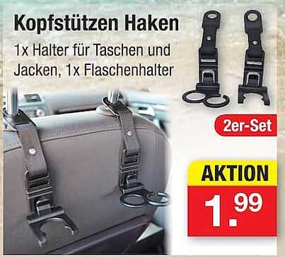 Kopfstützen Haken