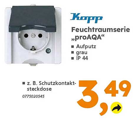 Kopp Feuchtraumserie „proAQA“