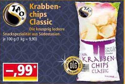 Krabben-chips Classic
