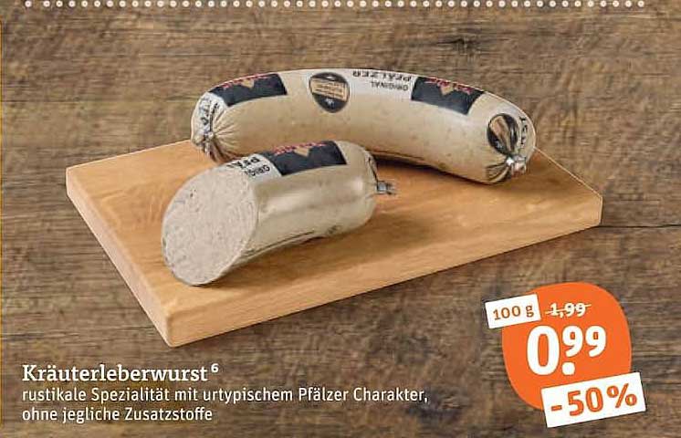 Kräuterleberwurst