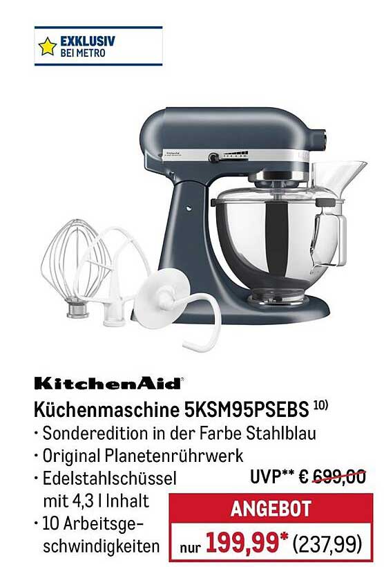 Küchenmaschine 5KSM95PSEBS