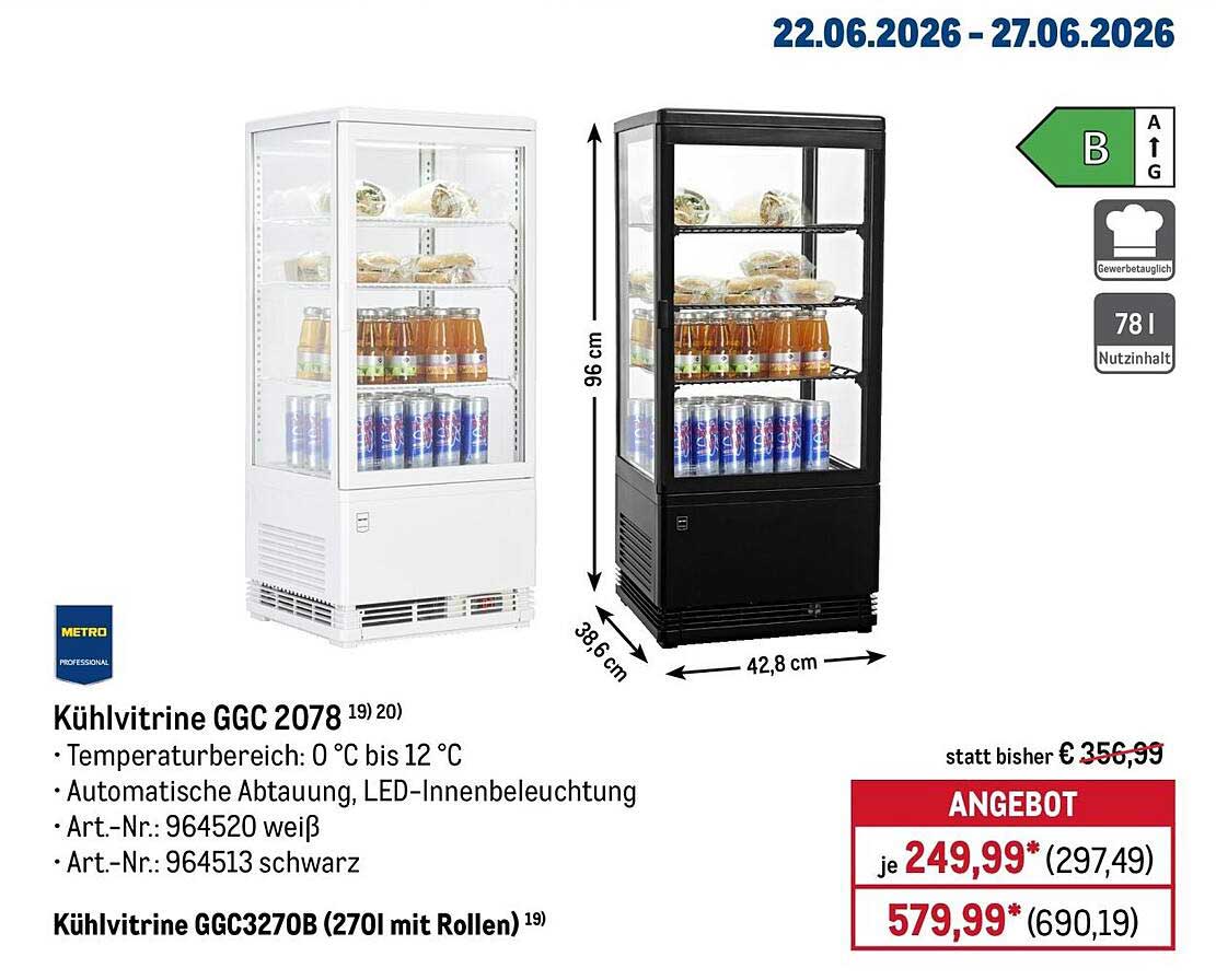 Kühlvitrine GGC 2078