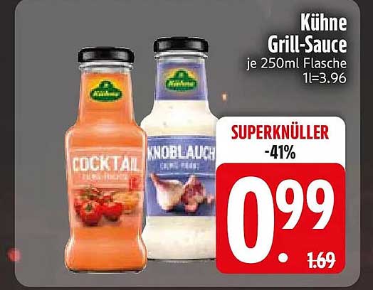 Kühne Grill-Sauce je 250ml Flasche