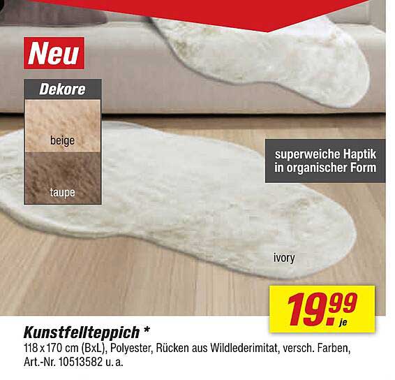 Kunstfellteppich *