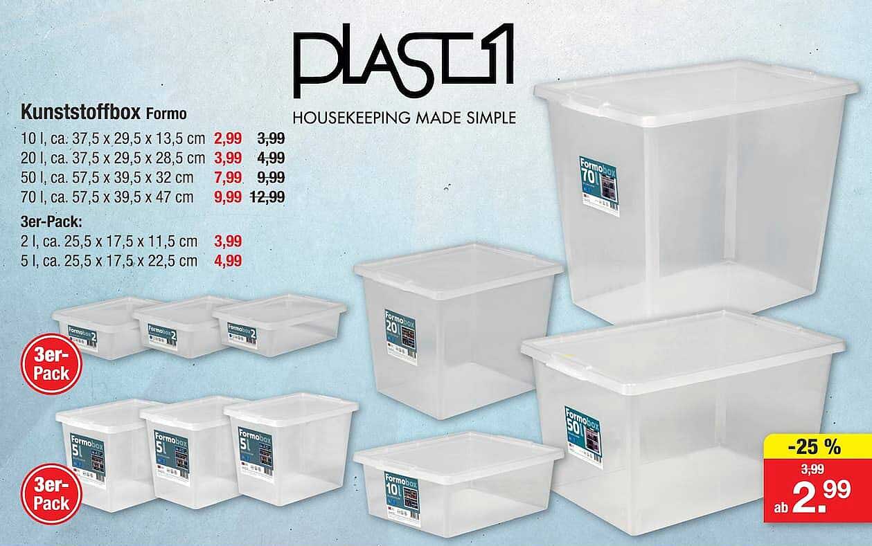 Kunststoffbox Formo