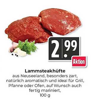 Lammsteakhüfte