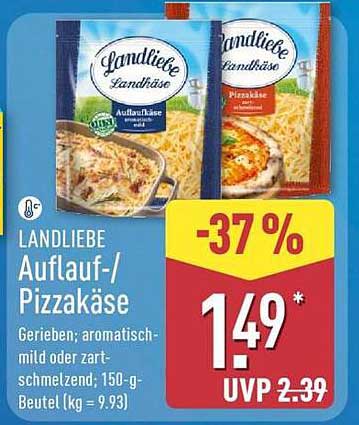 LANDLIEBE Auflauf-/Pizzakäse