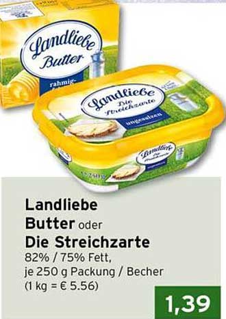 Landliebe Butter oder Die Streichzarte