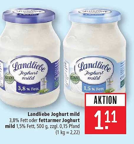 Landliebe Joghurt mild