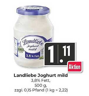Landliebe Joghurt mild