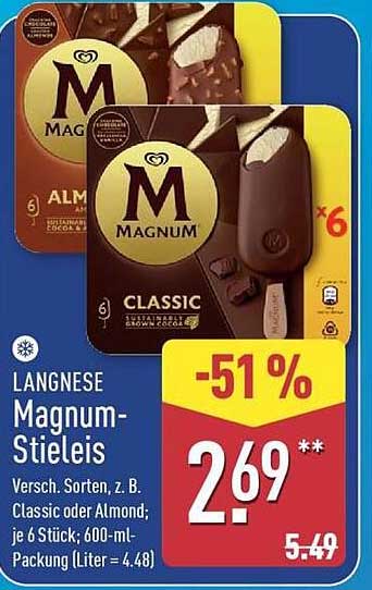 Langnese Magnum-Stieleis