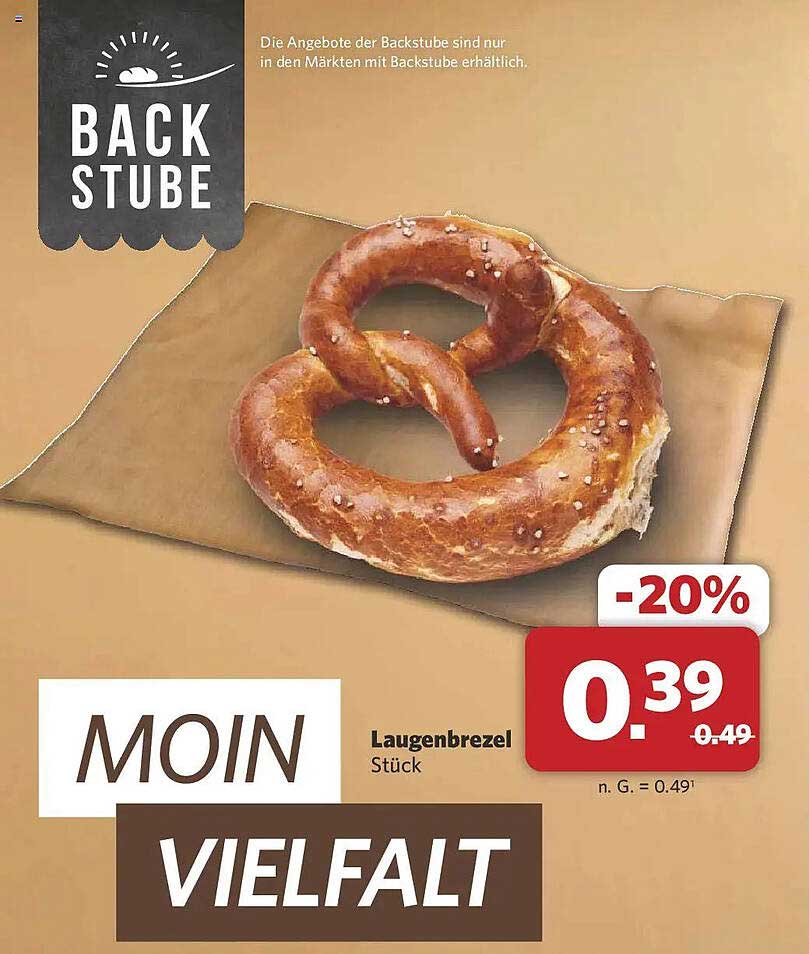 Laugenbrezel Stück