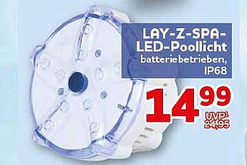 LAY-Z-SPA-LED-Poollicht batteriebetrieben, IP68