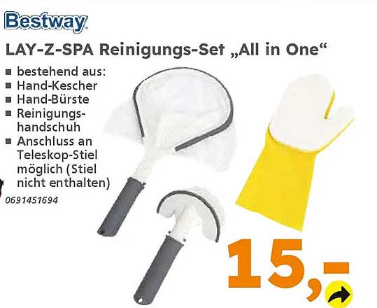 LAY-Z-SPA Reinigungs-Set „All in One“